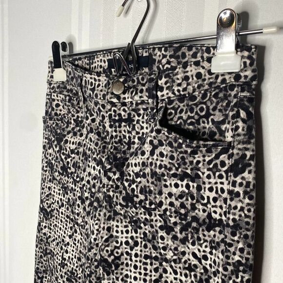 J Brand Photo Finish Elysium Cropped Skinny Jeans Size 25 Capri Stretch Pants - Picture 2 of 13